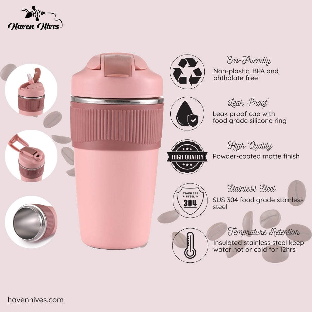 Stainless Thermo Vacuum Flask - Haven Hives
