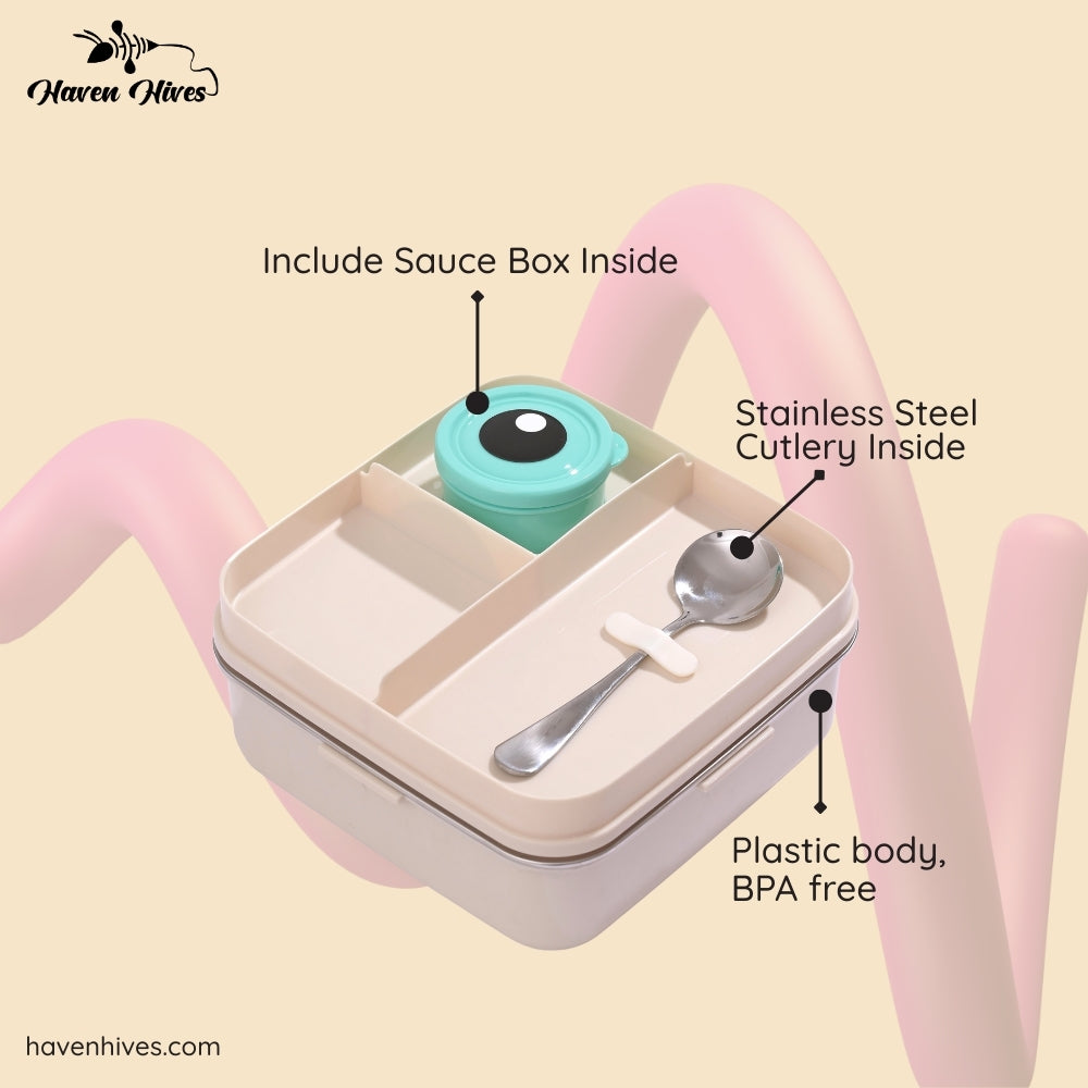 Chicken Square Stainless Steel Lunch Box